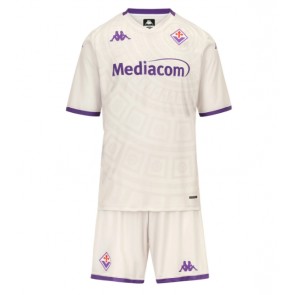 Fiorentina Moise Kean #20 Udebanetrøje Børn 2025-26 Kortærmet (+ Korte bukser)